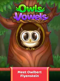 Owls and Vowels: Word Game Screen Shot 7