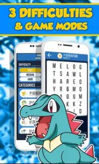 Pokemon Word Search Screen Shot 2