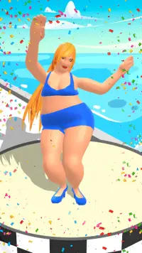 Body race hair challenge game Screen Shot 1