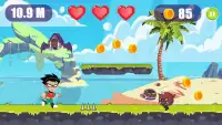 Titans Go Hero Runner Rush Dash Adventures World Screen Shot 4