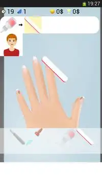 hand finger game Screen Shot 0