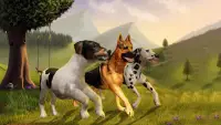 犬シムペットハスキー動物ゲーム Screen Shot 4
