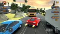 Corrida de estrada Speed ​​Car: Passeio Tráfego Screen Shot 1