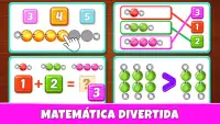 Jogos matemática para crianças Screen Shot 0