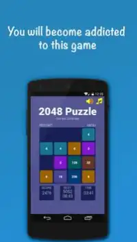 2048 numero di puzzle game Screen Shot 2