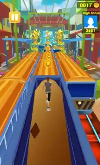 Subway Train Surf Run 3D Screen Shot 4