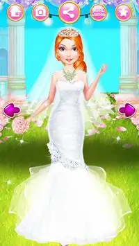 शादी के लिए ड्रेस अप खेल, लड़कियों के लिए फैशन Screen Shot 3
