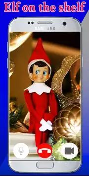 Тhе elf on the shеlf Call Video Christmas Screen Shot 0