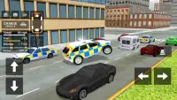 City Police Car Driving Chase Screen Shot 2