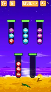 Emoji Sort: Color Puzzle Game Screen Shot 2