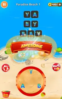 Words on Beach - Best Word Game for Holidays Screen Shot 11