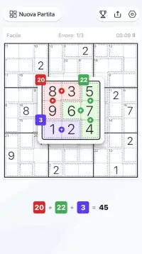 Killer Sudoku - Puzzle Sudoku Screen Shot 1