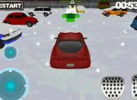 Car winter parking - 3D game Screen Shot 7
