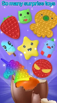 Pop It: Surprise eggs - Fidget Screen Shot 1