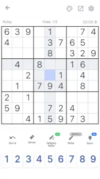 Sudoku Klasik Yapboz Oyunları Screen Shot 0