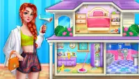 Girl House Cleaning Games Screen Shot 0