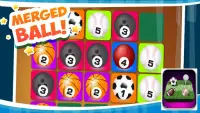 Merged ball - dominoes puzzle sports style Screen Shot 0