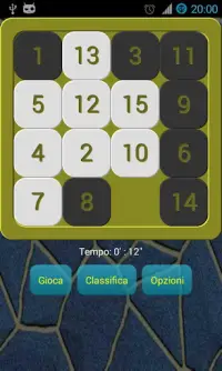 15 Puzzle Game (by Dalmax) Screen Shot 1