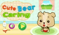 Cute Bear игры для девочек Screen Shot 0