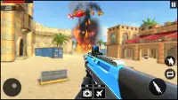 Menembak Strike Kritikal: perang 3d offline 2021 Screen Shot 3
