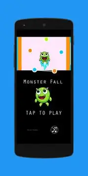 Monster Fall : Save The Monster from Falling Screen Shot 3