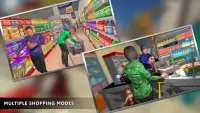 バーチャルスーパーマーケット食料品キャッシャー3Dファミリーゲーム Screen Shot 3
