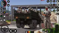 आधुनिक सेना ट्रक सिम्युलेटर Screen Shot 1