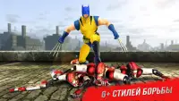 Супер Герои Игры - Уличная Драка Без Правил Screen Shot 1