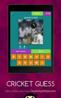 CRICKET GUESS Screen Shot 6