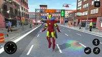 Super Iron Hero 2019: Robot Rescue Mission Game Screen Shot 1