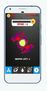 Fidget Spinner Game Screen Shot 1