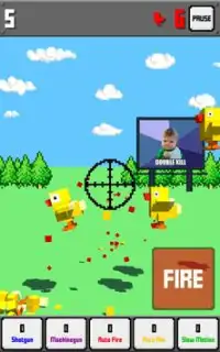 Snipy Bird - Fun Pixel Shooter Screen Shot 1
