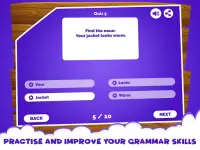 Englisches Grammatik-Nomen-Quizspiel Screen Shot 2