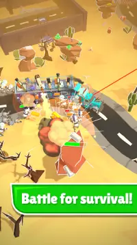 Desert Truck: Rage Road Battle Screen Shot 0