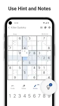 Killer Sudoku - Logic puzzles and number games Screen Shot 5