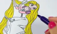How To Draw Rapunzel Screen Shot 1