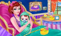 राजकुमारी जन्म बच्चा खेल Screen Shot 7