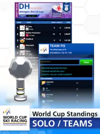 WORLD CUP SKI RACING Screen Shot 13