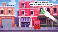 Touch game - Trash Throw Screen Shot 1