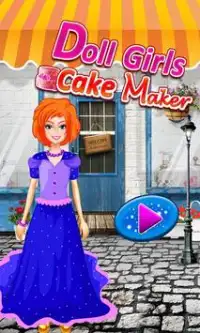 Doll Girls Cake Maker – Sweet Baking Simulator Screen Shot 3