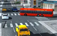 Jeux de conduite de bus de ville: bus américain Screen Shot 4