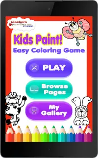 Easy Color n Painting Coloring Game Screen Shot 7
