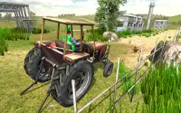 Village Tractor Driving Sim 3D Screen Shot 2