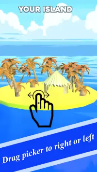 picker magnet ball island 3D Screen Shot 0