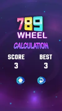 789 Wheel Calculation Game Screen Shot 4