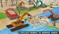 Water Surfer Excavator Crane 3D: Construction Site Screen Shot 6