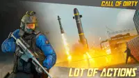 Call of Dirty ww2 - Fire Battleground (Duty War) Screen Shot 1