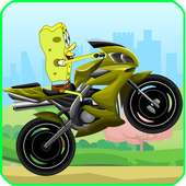 Sponge-bob Moto Bike Speed Race
