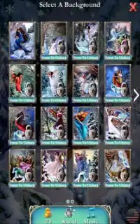 Solitaire: Frost Fairies Screen Shot 1