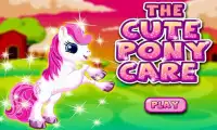 Cute Princess Pony Care Screen Shot 0